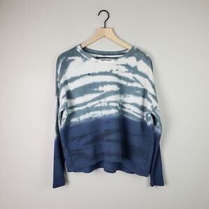 American Eagle Blue Tie Dye Crewneck XS
